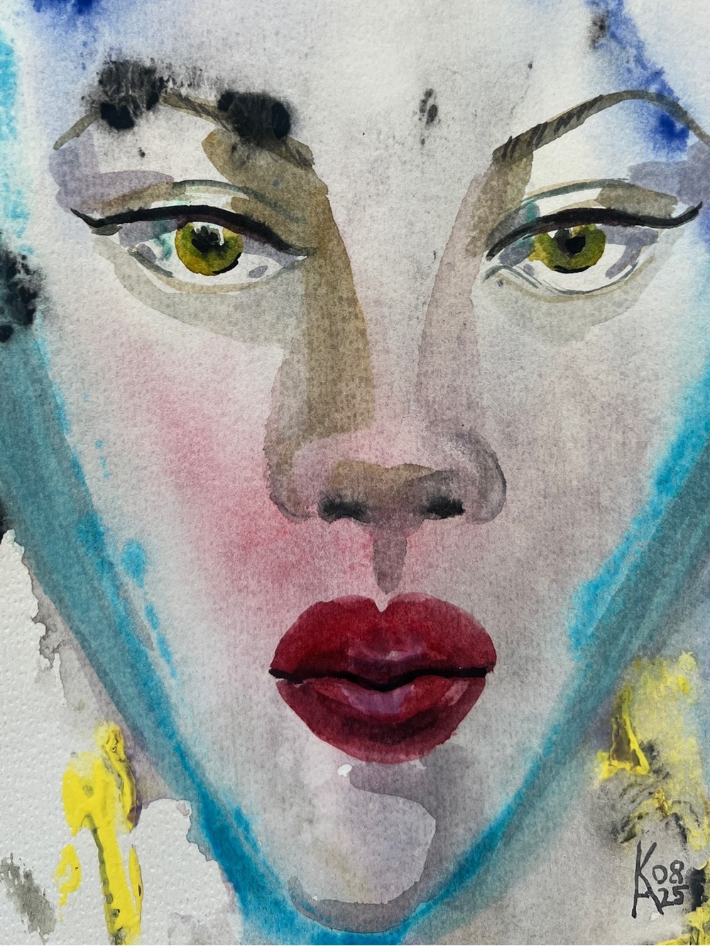 Fading Memory – Original Watercolor, 11x14 (27.9 x 35.6 cm)